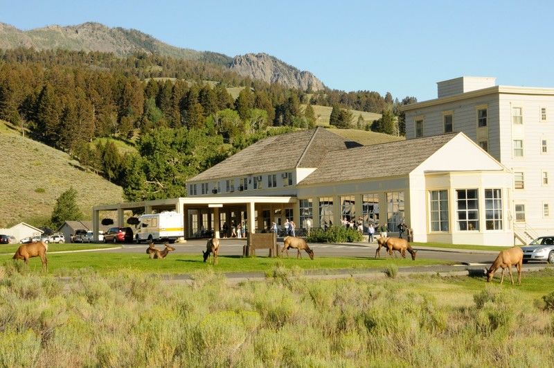 ホテル Mammoth Hot Springs エクステリア 写真